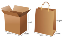 How to measure the size of packaging ?