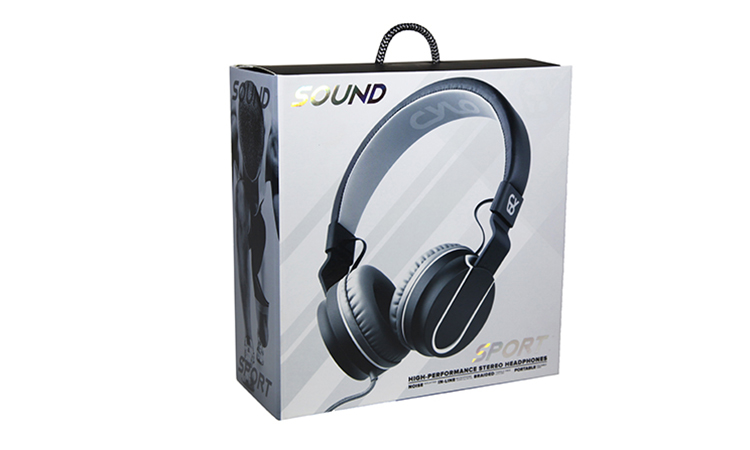 Headphone packaging box