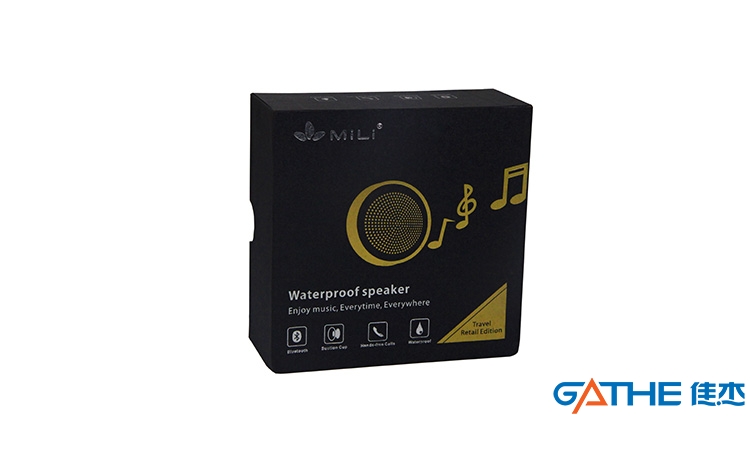 Bluetooth speaker packaging box